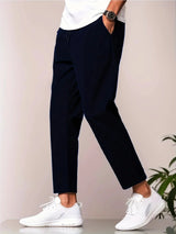 Rayan | Leichte Freizeit-Hose – Blau