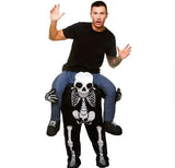 Lustige Fahrt Halloween Kostüm – Skeleton