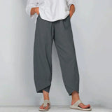 Mira | Loose-Fit Sommerhose – Grau