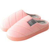 Warme Unisex Drinnen Hausschuhe | Schlupf – Rosa