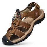 Liam - Geschlossene Trekking Sandalen – Dunkelbraun