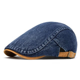 Beeckhoven™ | Verstellbare Vintage-Cap – Marineblau