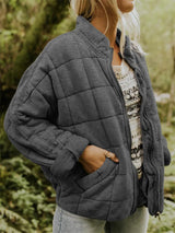 Paola - Winterjacke – Dunkelgrau