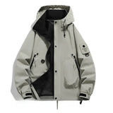 Herren Jacke | Lockeren Schnitt geeignet für Winterlagen – Grün