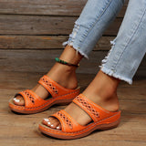 Mira | Bequeme Damen-Sandalen – Orange