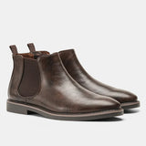 Sanford | Lederstiefel für Herren – Dunkelbraun