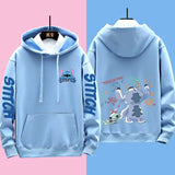 Stitch-pullover - perfekt passende looks für familien und paare – Blau 3