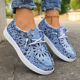 Helga | Damen Ultra-Leichte Komfortschuhe – Schuhe Komfort Klassisch – Blau