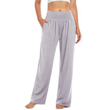 Belle Comfort™ Hose Mit Elastischem Bund und Weiter Pantalon-Passform – Grau