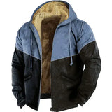 Ferry - warme outdoorjacke für herren – Blau