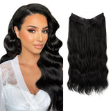 GlamSchleier™ Sofortige Haartransformation – Fast Schwarz