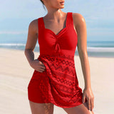 Vanessa | Tankini Set – Rot
