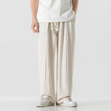 Ezra - Hose mit flexiblem Bund – Creme