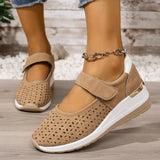 Thea - Damen Luftige Orthopädische Sommerschuhe mit Fußbett – Camel