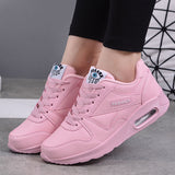 Stilvolle Vegane Leder Damen Sneakers - Valencia – Rosa