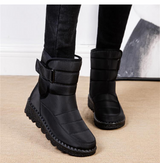 Nadia – leichte schneestiefel für damen – Schwarz