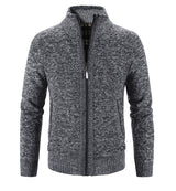 DERRICK – Funktionale Fleecejacke für kalte Tage – Dunkelgrau