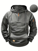 Hoodie Herren Warm Mit Kapuze | Casual & Funktional – Dunkelgrau