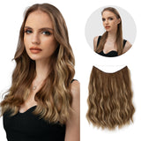 GlamSchleier™ Sofortige Haartransformation – Mittleres Aschbraun