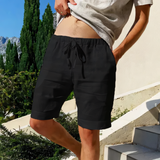 Lockere Freizeit Kurze Hose für Herren – Schwarz