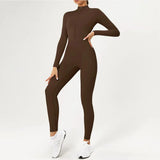 Fadenburg Damen Yoga Kombination – Brau