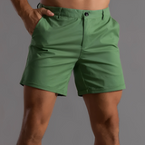 Carlvin - Kurze Herrensommershorts – Grün