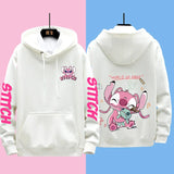 Stitch-pullover - perfekt passende looks für familien und paare – Weiß 3