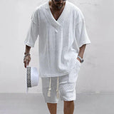Rocky™ – Klassisches Sommer-Strickset – Weiß