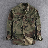 Corvin - Premium Camouflage-T-Shirt – Olivgrün