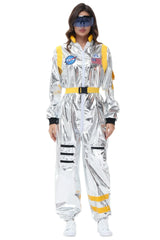 Weltraum-Astronaut Halloween Kostum – Gelb