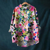 Hannah™ - Bluse mit Blumenmuster – Pink