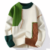 Strickpulli für Männer – Weiß Hellgrün