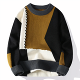 Strickpulli für Männer – Schwarz-Braun