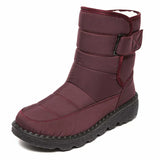 Wawintro - wasserdichte, rutschfeste und warme schneestiefel – Rot