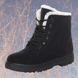 Odette – mit fleece gefütterte damenstiefel – Schwarz