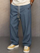 Theo | Moderne Jogginghose mit gerader Passform (1+1 Gratis) – Blau
