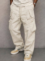 Fenix - Soft-Touch Cargo-Jogginghosen – Weiß
