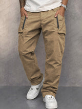 Lachlan - Leichte Cargohose – Khaki