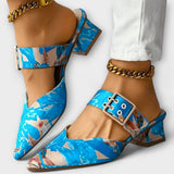 Alissara – Orthopädische Absatzschuhe mit stilvollem Komfort – Blau