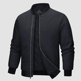 Warme Winterjacke für Männer - Mathias – Schwarz