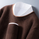 Bennett - Eleganter Cashmere-Pullover – Kaffee