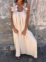 Luna | Maxi-Kleid – Beige