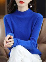 Eleganter Damenpullover für einen stilvollen Auftritt – Blau