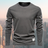 Levi - Klassisches langärmeliges Sweatshirt – Dunkelgrau