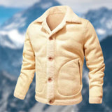 Rein  – luxe wollen jas – Hellbraun
