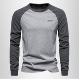 Harris - Langarm-T-Shirt – Grau