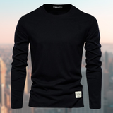Levi - Klassisches langärmeliges Sweatshirt – Schwarz