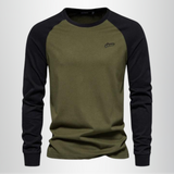 Harris - Langarm-T-Shirt – Grün