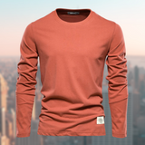 Levi - Klassisches langärmeliges Sweatshirt – Rosa