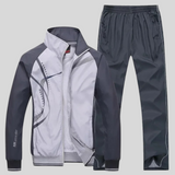 Gerald - Sportbekleidungsset für Männer – Grau